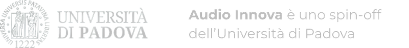 Audio Innova è uno spin-off dell’Università di Padova