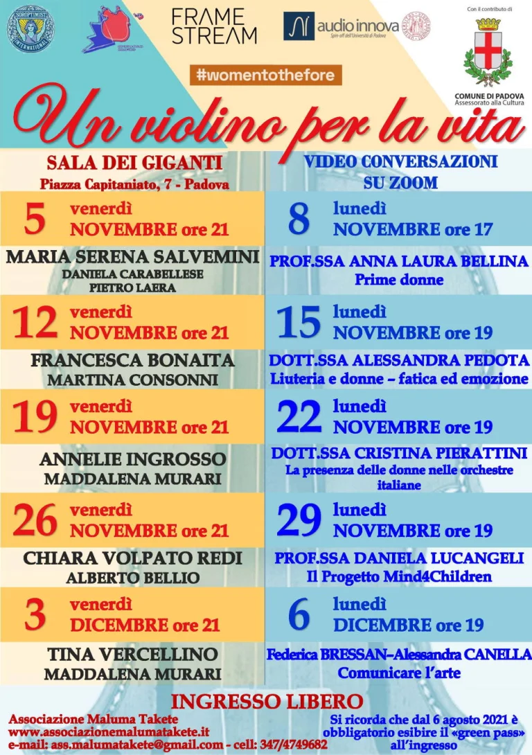 Un violino per la vita – #womentothefore